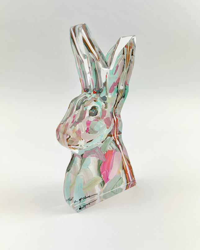 Bunny Girl Acrylic Art Home Decor in  at Wrapsody