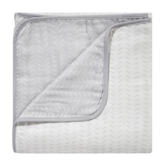 Gray Dash Baby Blanket Blankets & Throws in  at Wrapsody