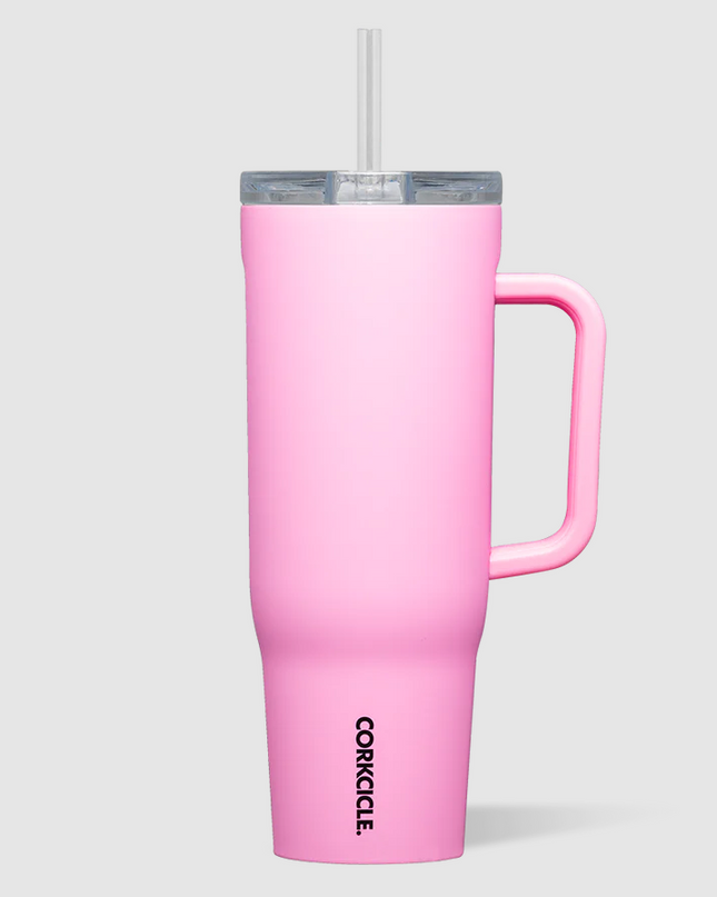 Corkcicle 40oz Cruiser - Sun-Soaked Pink Drinkware in  at Wrapsody