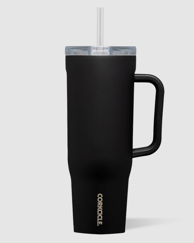 Corkcicle 40oz Cruiser - Matte Black Drinkware in  at Wrapsody