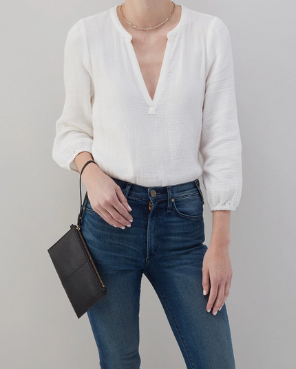 Hobo Vida Small Pouch in Black Wallets in  at Wrapsody