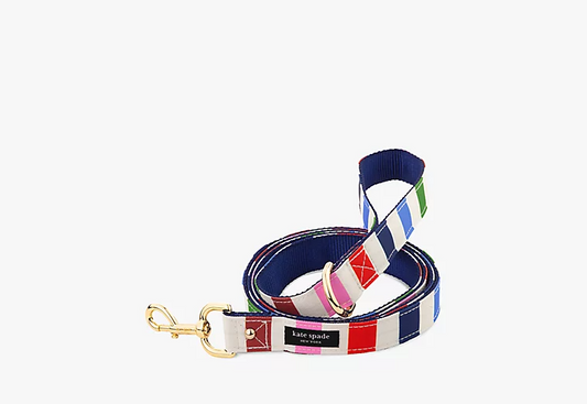 Dog Leash Large in Adventure Stripe Pet in  at Wrapsody