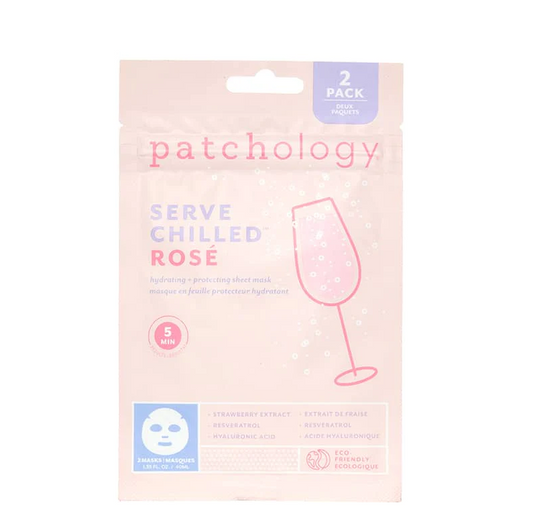 Sheet Mask Serve Chilled Rose 2 Pack Bath & Body in  at Wrapsody
