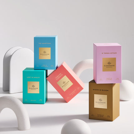 Glasshouse Candle 13.4oz Candles in  at Wrapsody