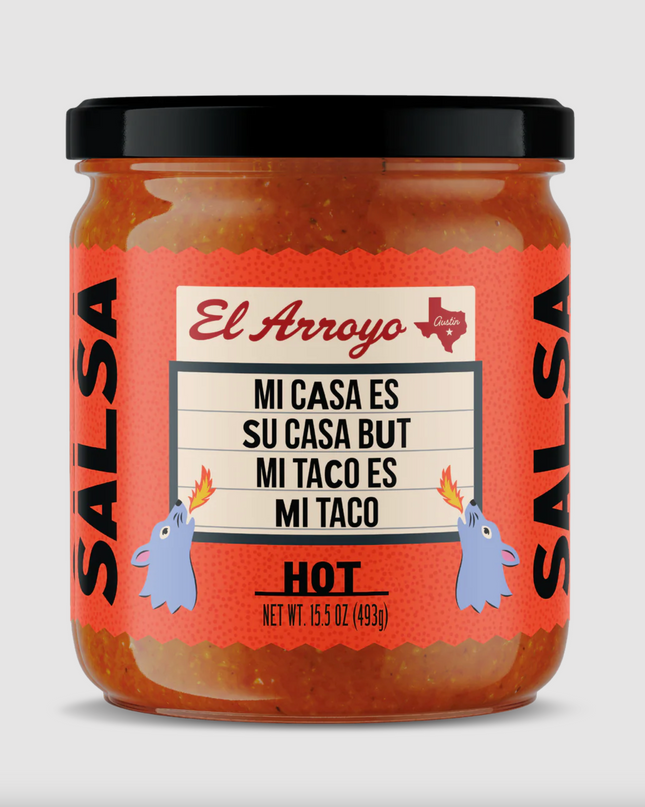 El Arroyo Salsa 16oz Food in Hot at Wrapsody