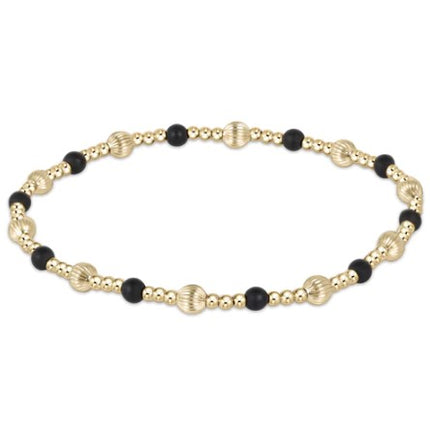 Enewton Dignity Sincerity Bracelet 4mm Bracelets in Matte Onyx at Wrapsody