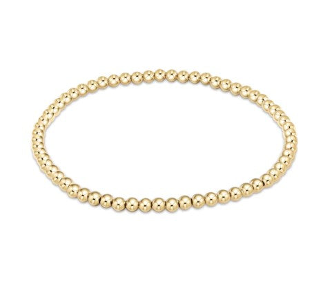 Enewton Classic Gold 3mm Bracelet (Extended Size) Bracelets in  at Wrapsody