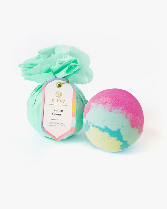 Musee Bath Bomb Bath & Body in Feeling Groovy at Wrapsody