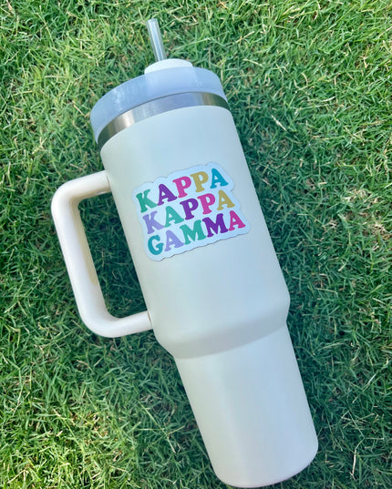Sorority 40oz Tumbler (Final Sale) Greek in at Wrapsody