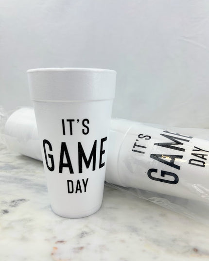 Party Cups Foam Drinkware in It's Game Day at Wrapsody