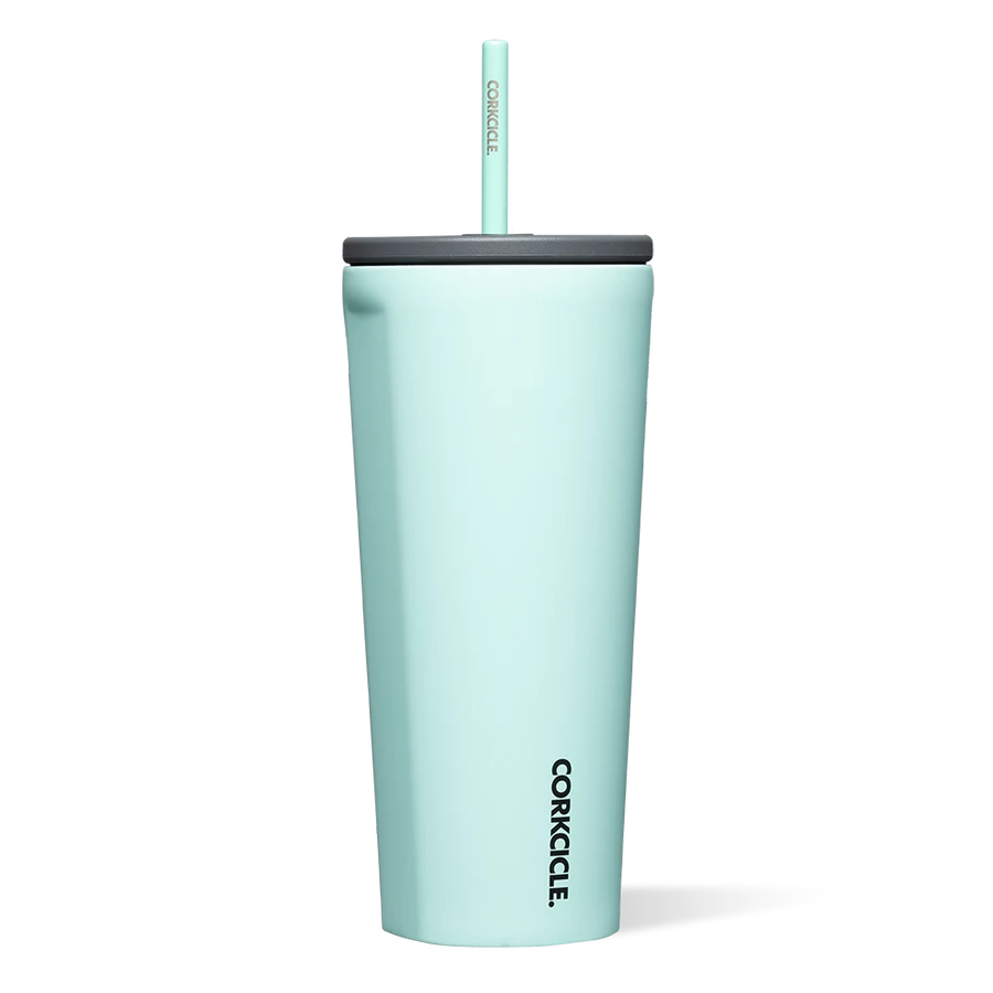 Corkcicle Cold Cup 24oz Drinkware in Sun-Soaked Teal at Wrapsody