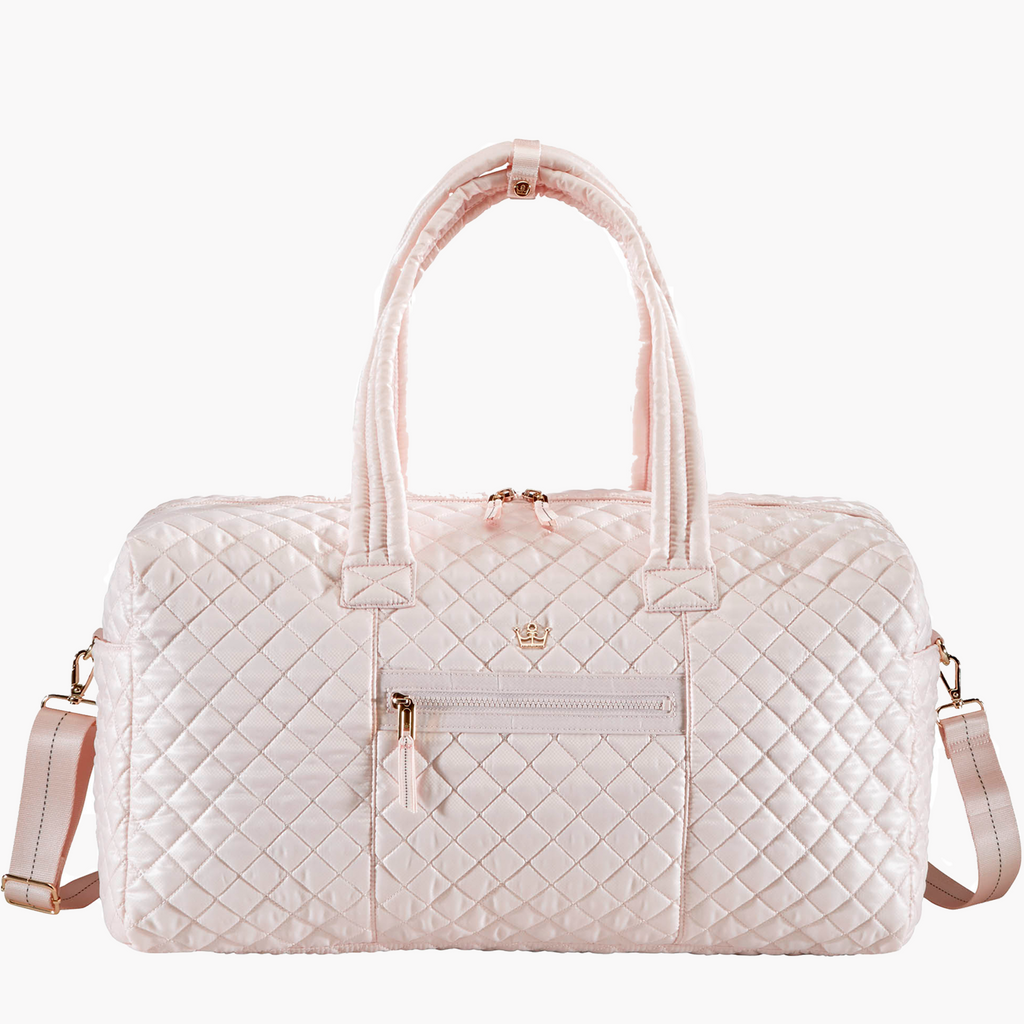 Oliver Thomas 24/7 Weekender Duffle Luggage in Petal Pink at Wrapsody