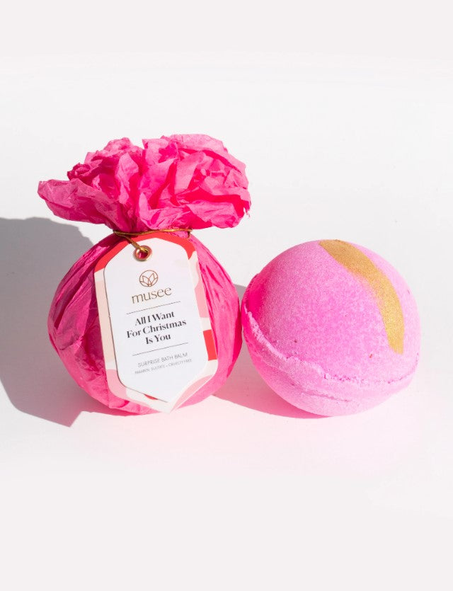 Musee Bath Bomb Bath & Body in All I Want for Christmas is You at Wrapsody
