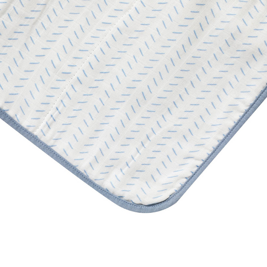 Blue Dash Baby Blanket Blankets & Throws in  at Wrapsody