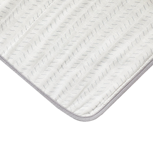 Gray Dash Baby Blanket Blankets & Throws in  at Wrapsody