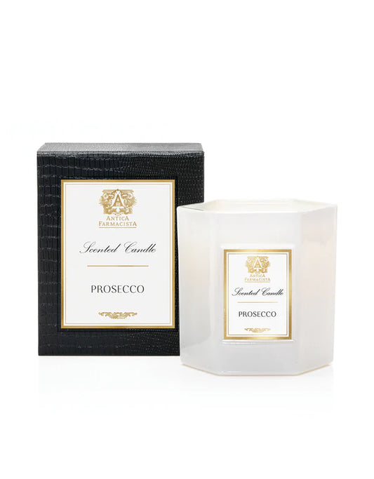 Antica Hexa Candle 9oz Candles in Prosecco at Wrapsody