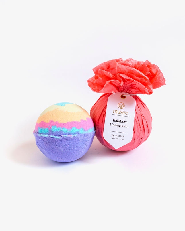 Musee Bath Bomb Bath & Body in Rainbow Connection at Wrapsody