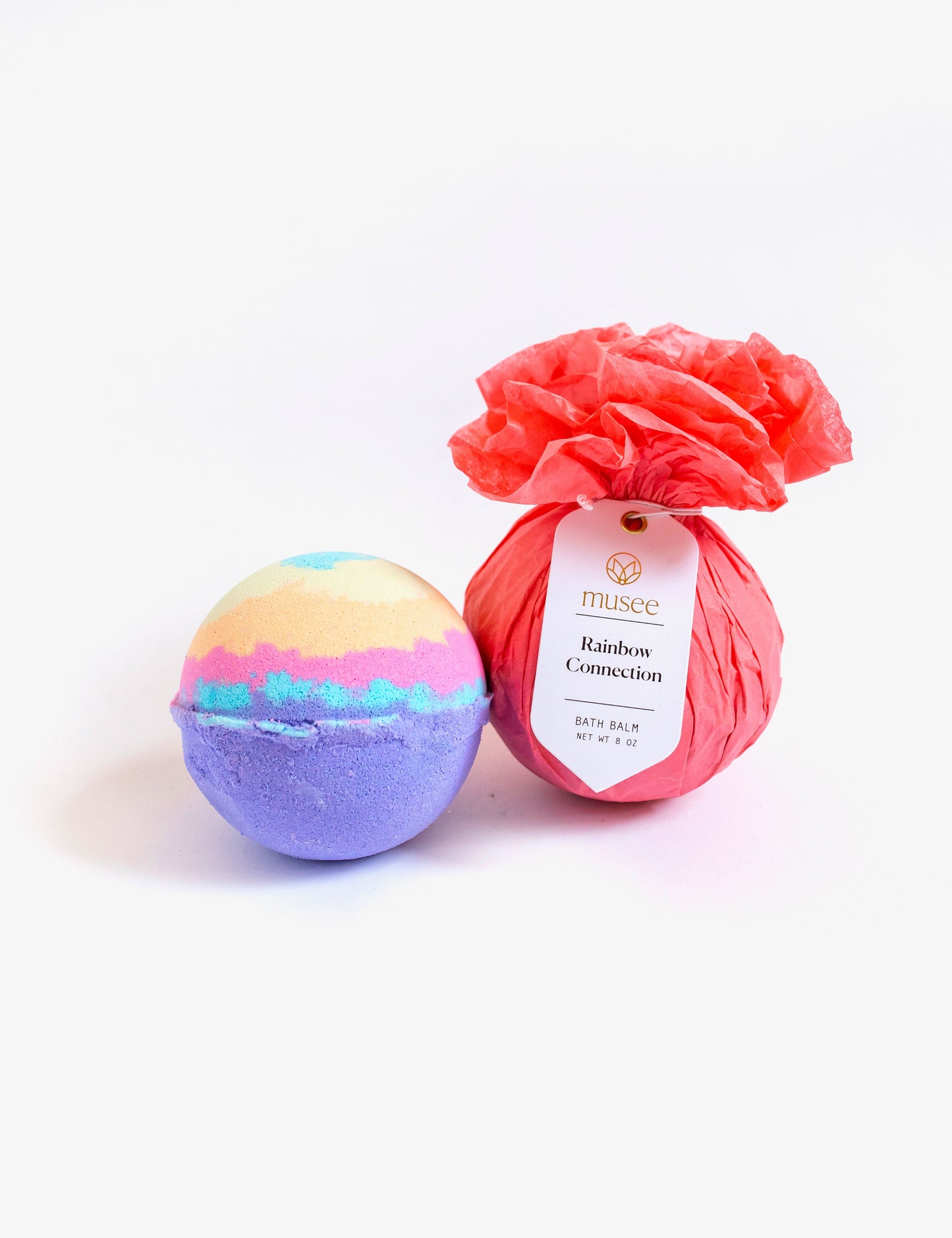 Musee Bath Bomb Bath & Body in Rainbow Connection at Wrapsody