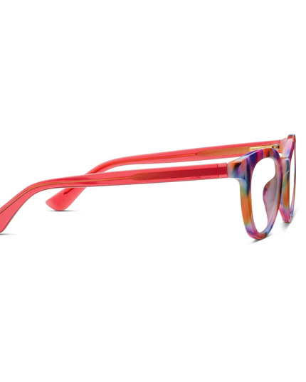 Peepers Tribeca in Ikat/Red Sunglasses in  at Wrapsody