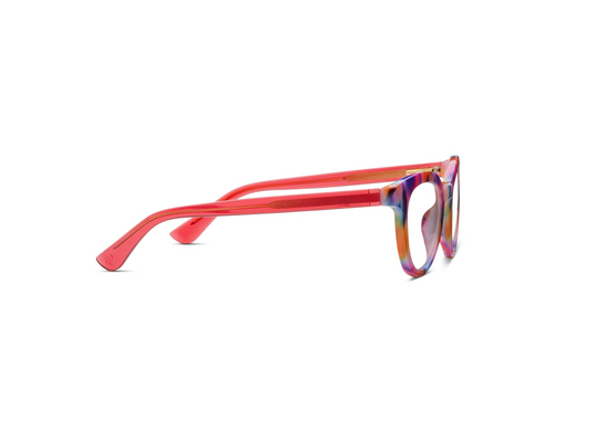 Peepers Tribeca in Ikat/Red Sunglasses in  at Wrapsody