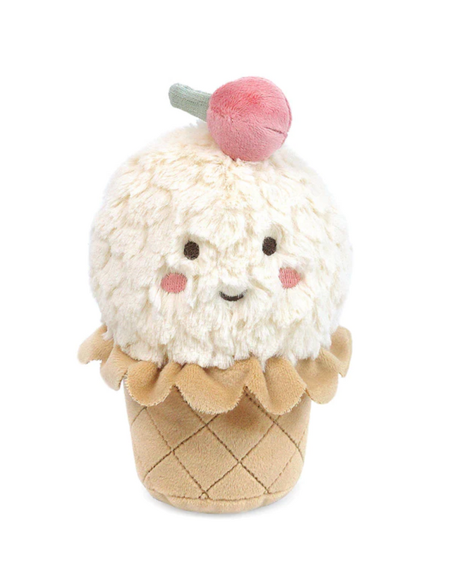 Mon Ami Izzy Ice Cream Chime Toy Soft Toys in  at Wrapsody