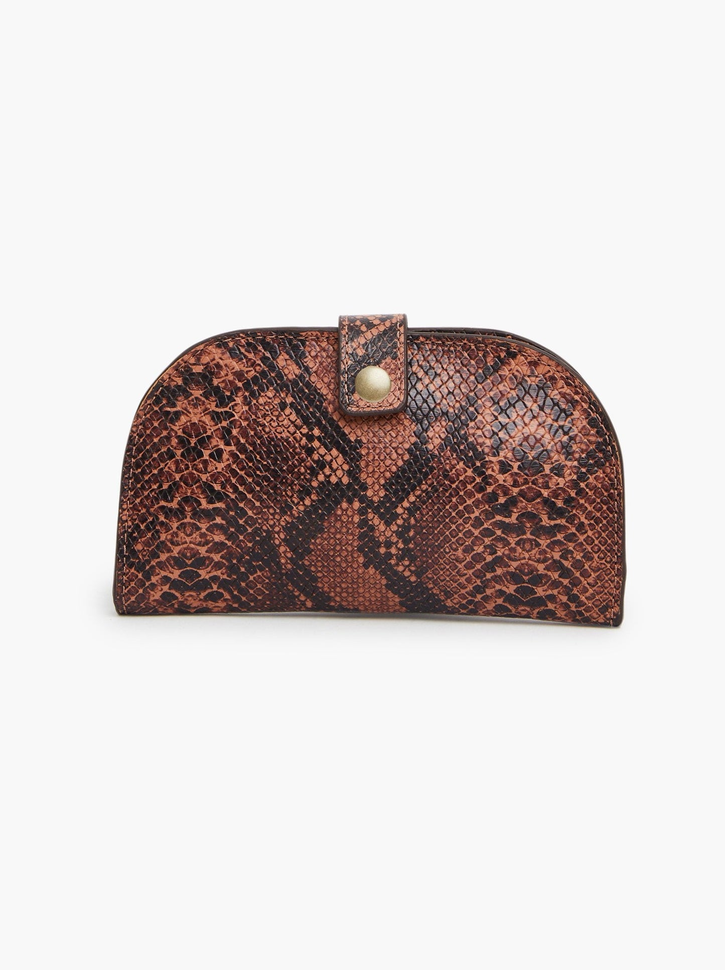 Able Marisol Wallet Wallets in Saddle Snake at Wrapsody
