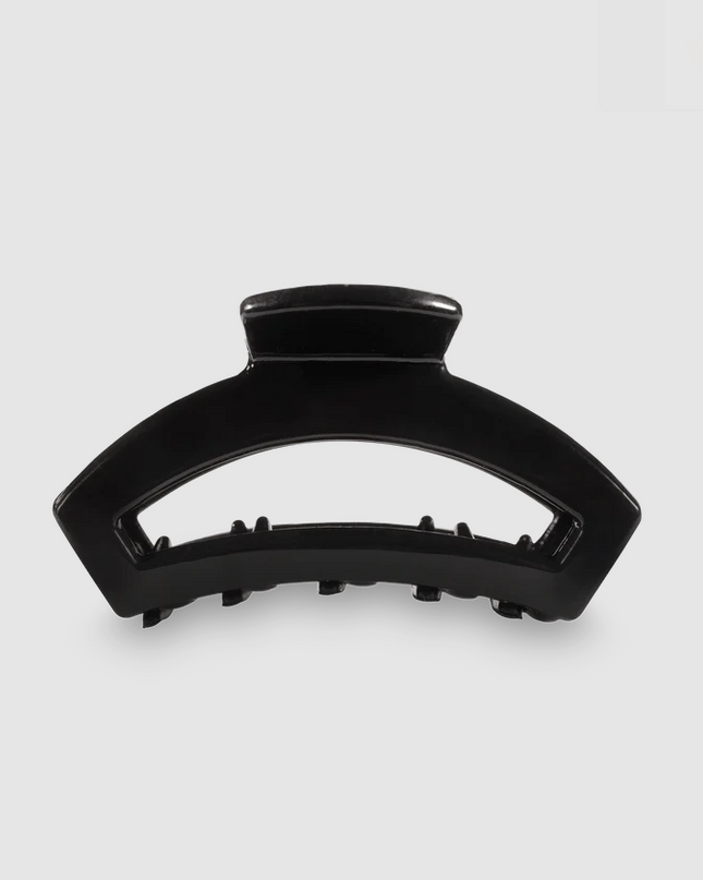 Teletie Open Clip Mini Hair Accessories in Jet Black at Wrapsody