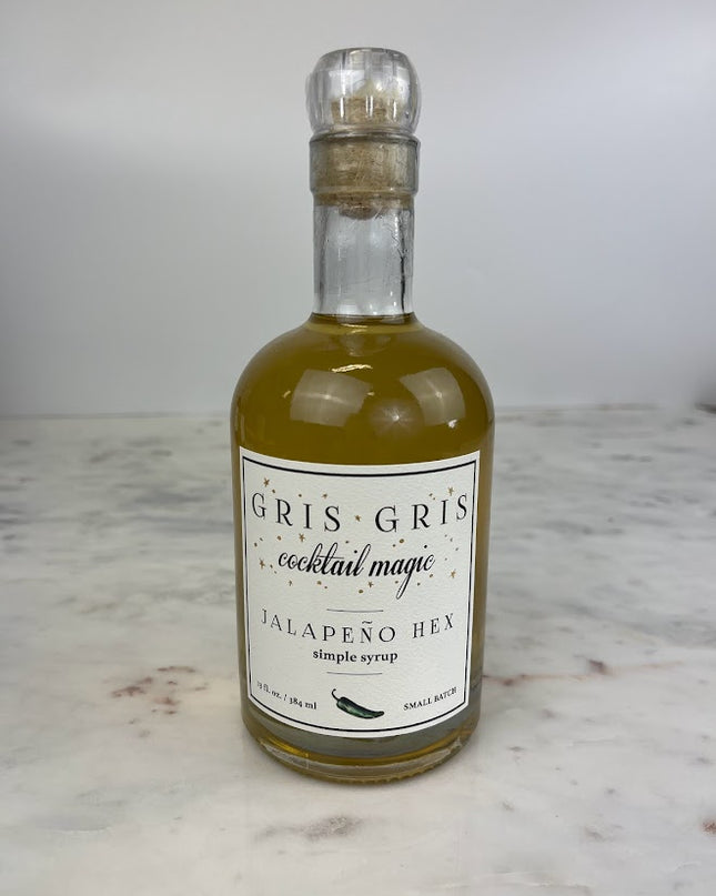 Gris Gris Magic Simple Syrup Barware in Jalapeno Hex at Wrapsody