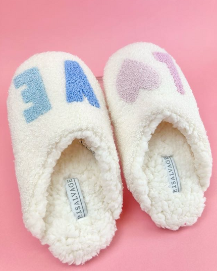 Cozy Love Slippers Shoes in  at Wrapsody