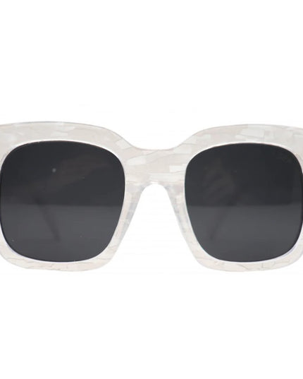 I-Sea Waverly Sunglasses Sunglasses in White Pearl at Wrapsody