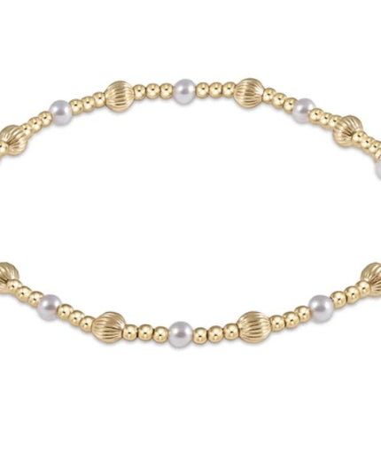 Enewton Dignity Sincerity Bracelet 4mm Bracelets in Pearl at Wrapsody