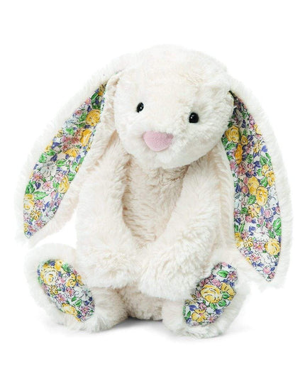 Jellycat Bashful Bunny Medium Soft Toys in Blossom Calli at Wrapsody