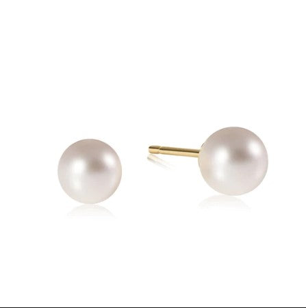 Enewton Classic 8mm Pearl Stud Earrings in at Wrapsody
