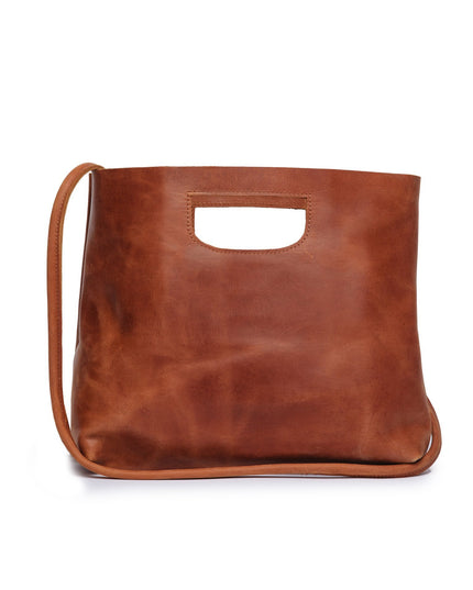 Able Hana Handbag Handbags in Chestnut at Wrapsody