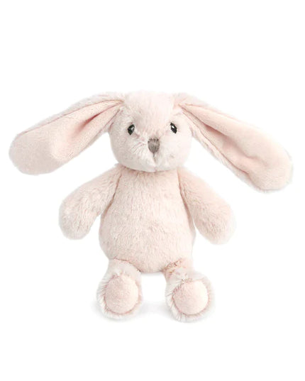 Mon Ami Plush Rattles Baby in Rosie Bunny at Wrapsody