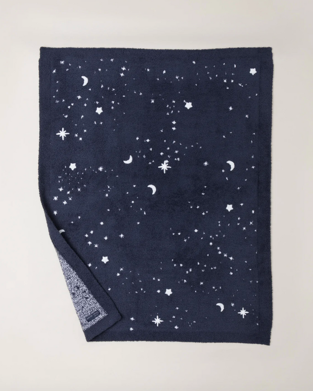 Barefoot Dream CozyChic Starry Blanket Blankets & Throws in Indigo at Wrapsody