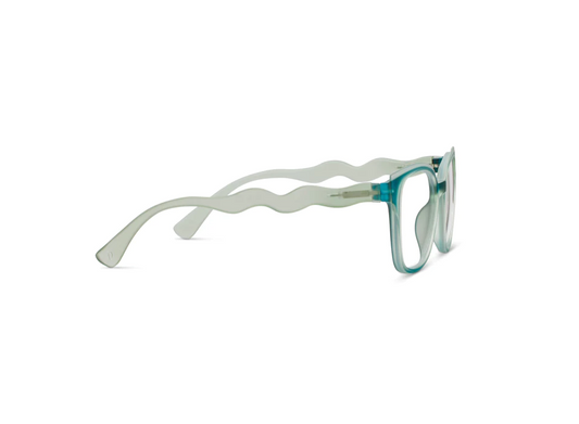 Peepers If You Say So in Teal Sunglasses in  at Wrapsody