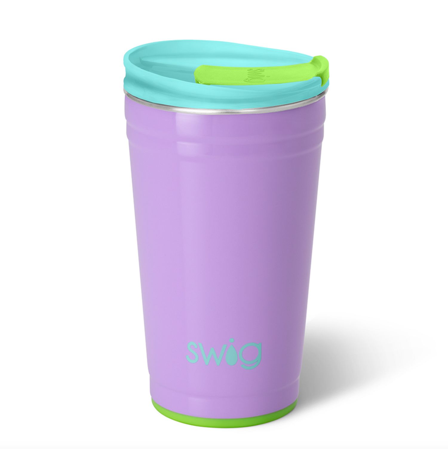 Swig Party Cup 24oz Ultra Violet Drinkware in  at Wrapsody