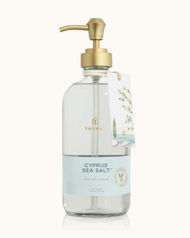 Thymes Hand Wash Large Cyprus Sea Salt Bath & Body in  at Wrapsody