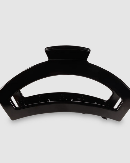 Teleties Open Clip Large Hair Accessories in Jet Black at Wrapsody
