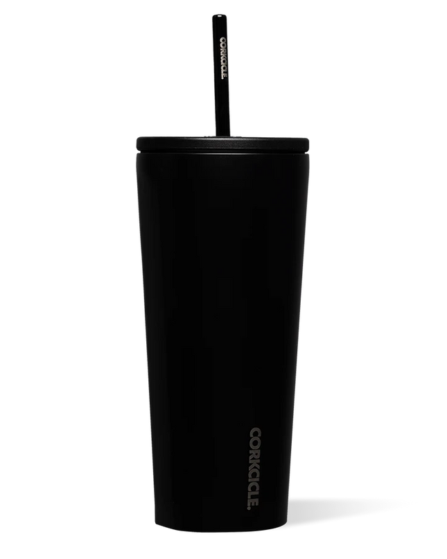 Corkcicle Cold Cup 24oz Drinkware in Matte Black at Wrapsody