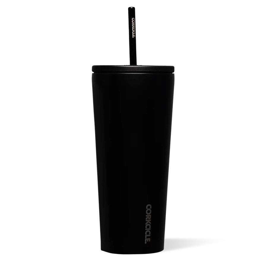 Corkcicle Cold Cup 24oz Drinkware in Matte Black at Wrapsody