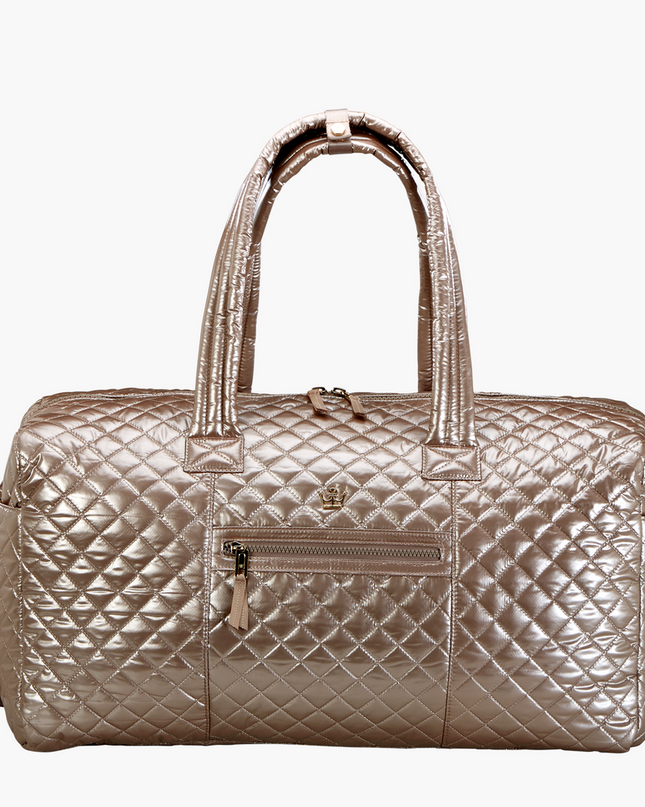Oliver Thomas 24/7 Weekender Duffle Luggage in Rose Gold at Wrapsody