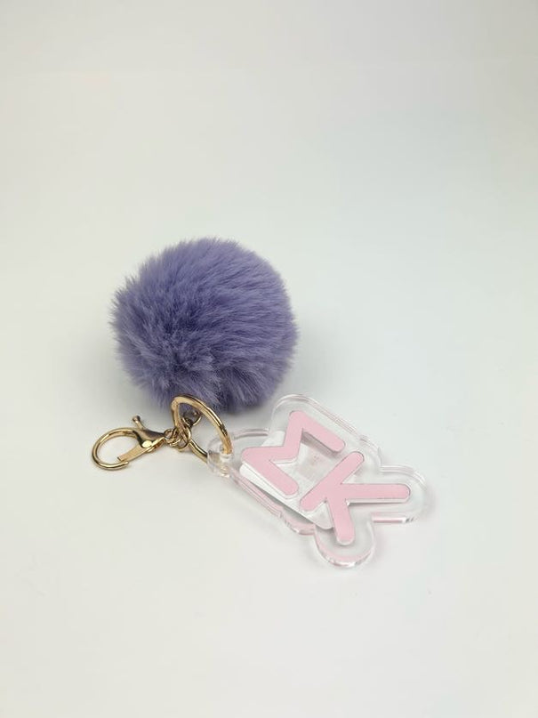 PomPom Acrylic Keychain Greek in Sigma Kappa at Wrapsody