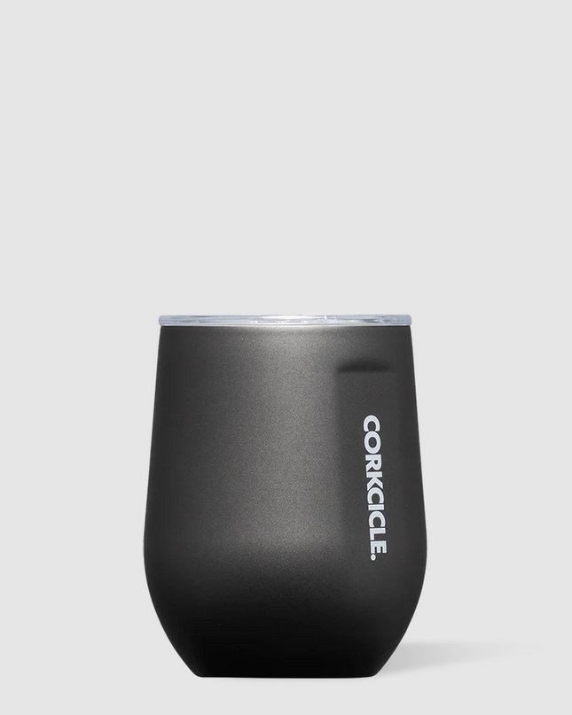 Corkcicle 12oz Stemless Wine - Ceramic Slate/Grey Drinkware in  at Wrapsody