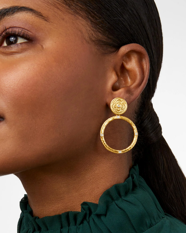 Julie Vos Astor Statement Earring Earrings in  at Wrapsody