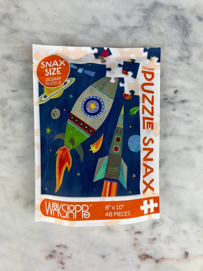 Snax Size Puzzle Fun & Games in Outer Space at Wrapsody