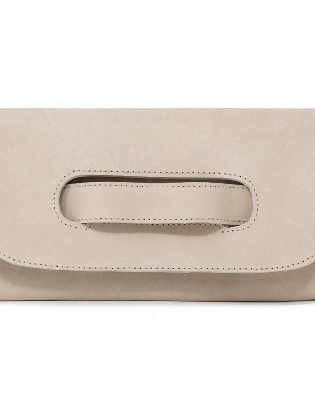 Able Mare Handle Clutch Handbags in  at Wrapsody